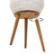 Casafield Indoor Planter with Stand, Floor Planter with Wood Legs, Large Plant Pot Cover Basket with Liner for Houseplants, Flower Pots and Trees